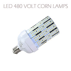 ELS LED 480 Volt Corn Lamps